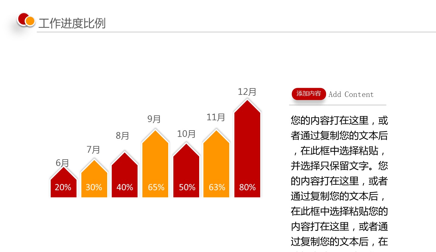 商务工作总结精品ok新年工作计划——图文的PPT模板-9/43