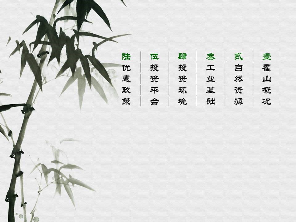 商务.中国风水墨风格城市简介---图文的PPT模板-2/60