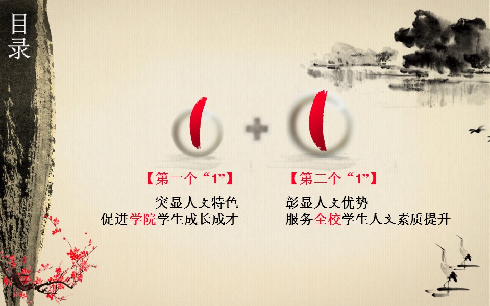 商务.中国风水墨风格学生工作总结---图文的PPT模板-2/17