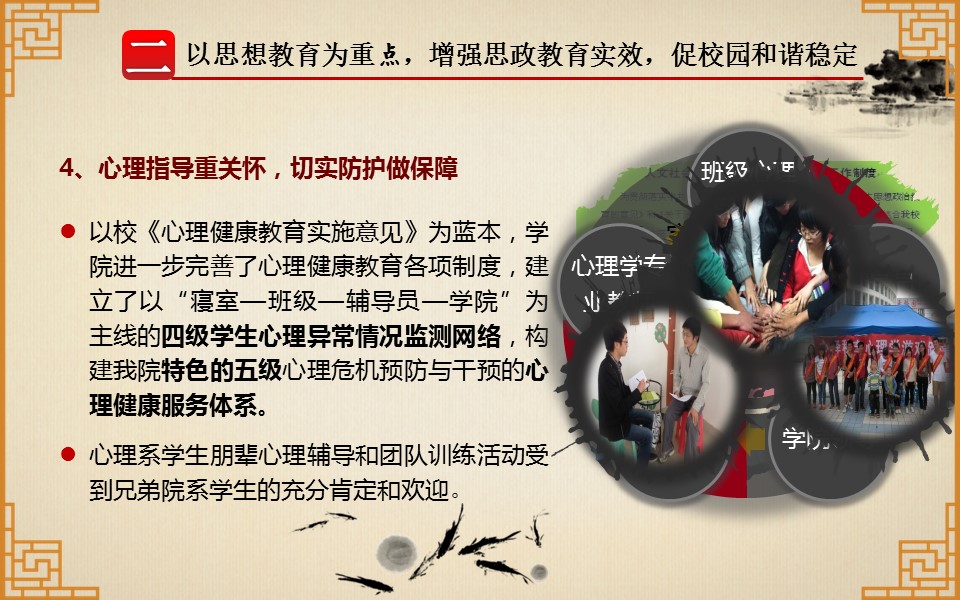 商务.中国风水墨风格学生工作总结---图文的PPT模板-7/17