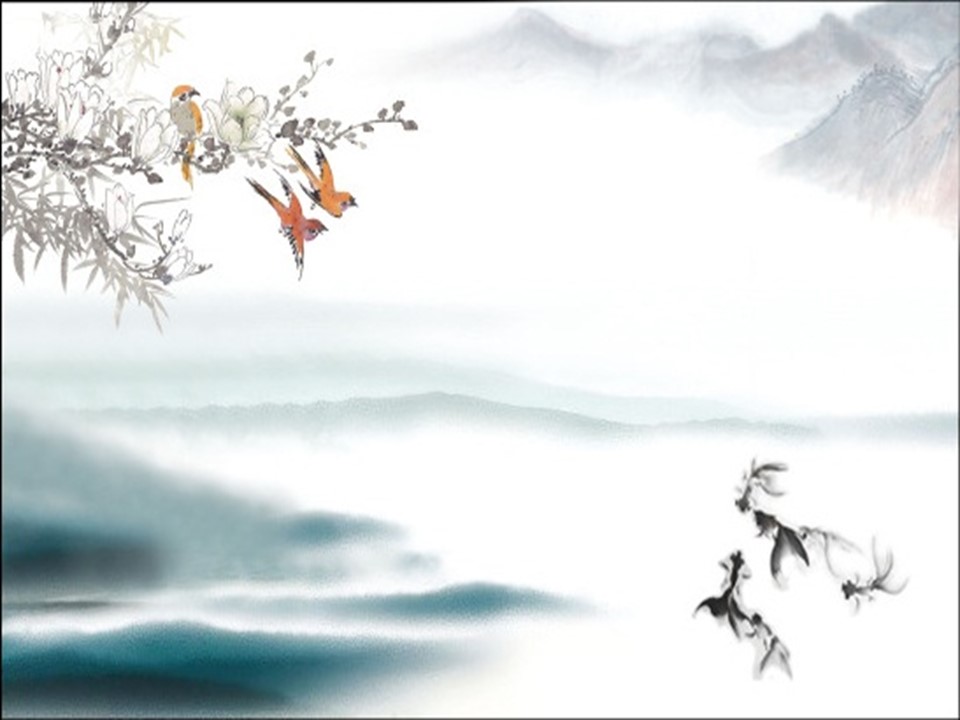 商务.中国风水墨中国画背景素材---图文的PPT模板-6/19