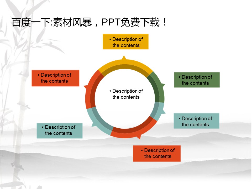 商务.水墨中国风古典画轴动态---图文的PPT模板-5/39