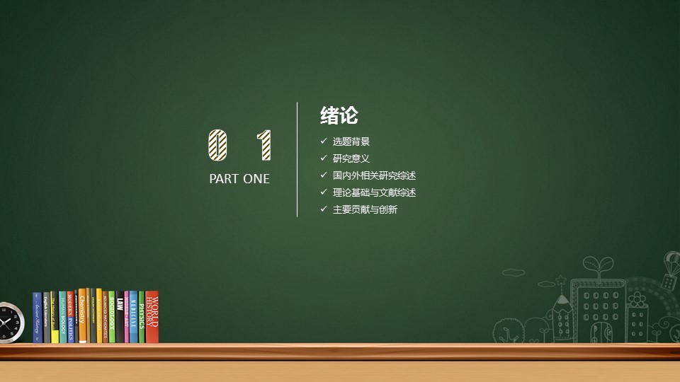 商务.创意新颖创意黑板风答辩——图文的PPT模板-3/38