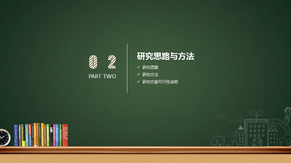 商务.创意新颖创意黑板风答辩——图文的PPT模板-9/38