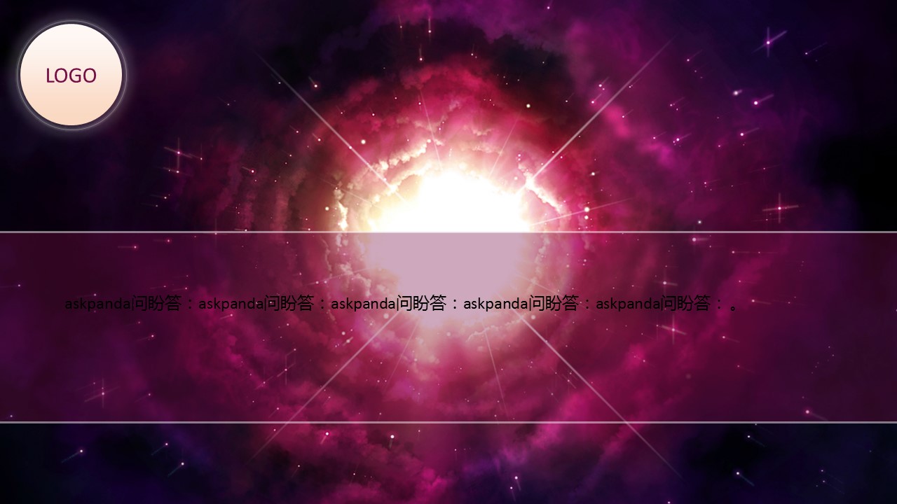 商务.IOS 风格紫色梦幻星空IOS简约风格ppt模板的PPT模板-5/11