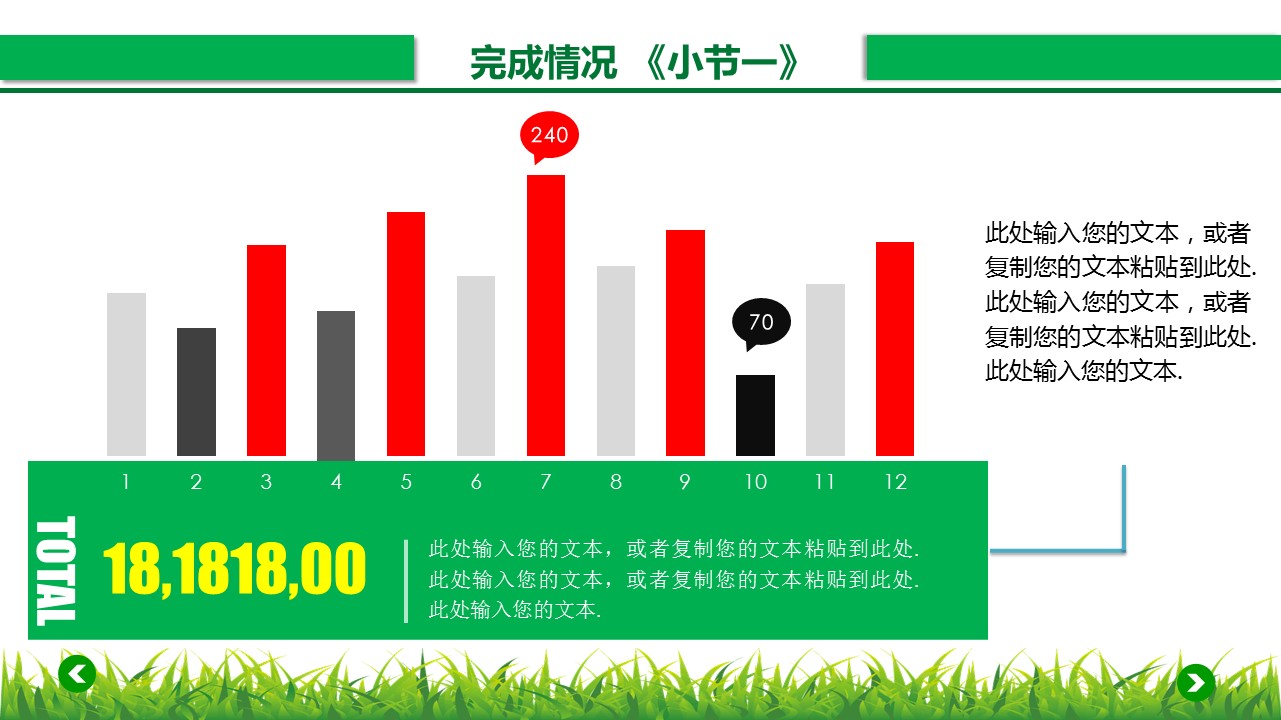 商务.总结PPT模板-图文00工作汇报 年终总结——106的PPT模板-10/38
