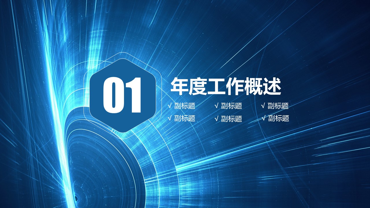 商务.总结PPT模板-图文00工作汇报 年终总结——129的PPT模板-3/40
