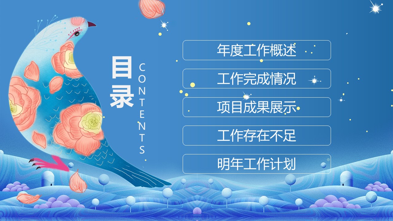 商务.总结PPT模板-图文00工作汇报 年终总结——136的PPT模板-2/43