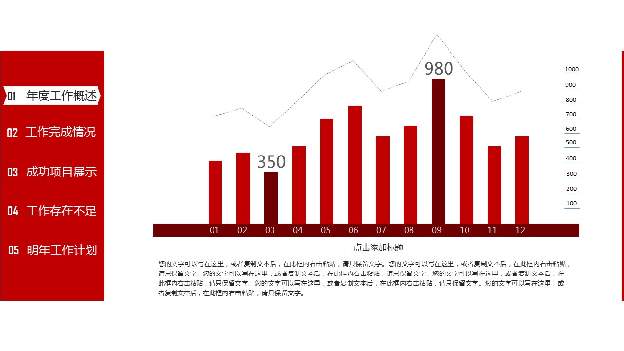 商务.总结PPT模板-图文00工作汇报 年终总结——6的PPT模板-10/44