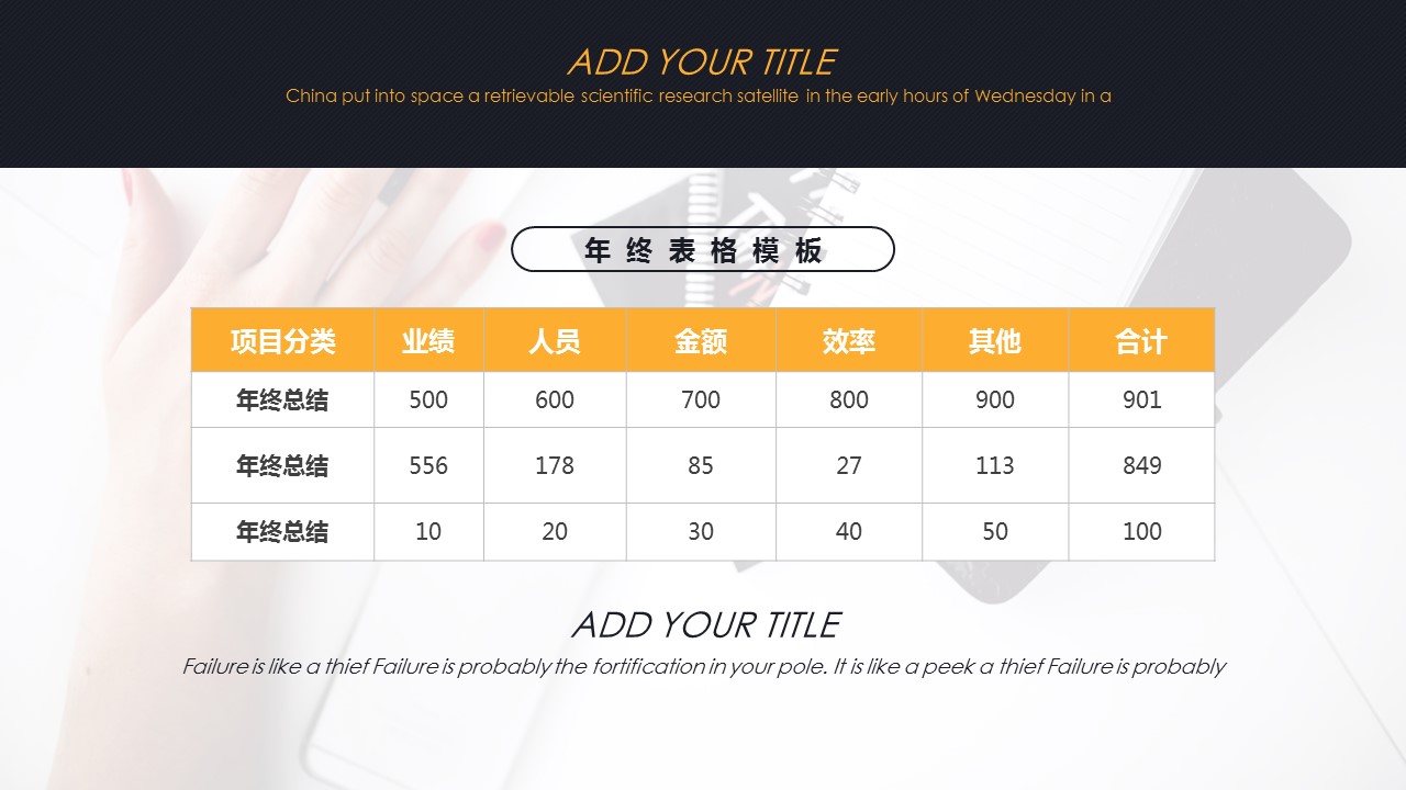 商务.总结PPT模板-图文04总结-342的PPT模板-10/28