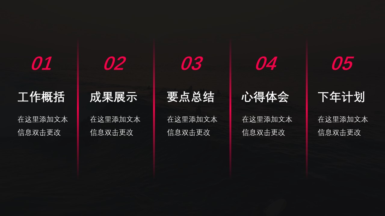 商务.总结PPT模板-图文10工作总结-80的PPT模板-2/31