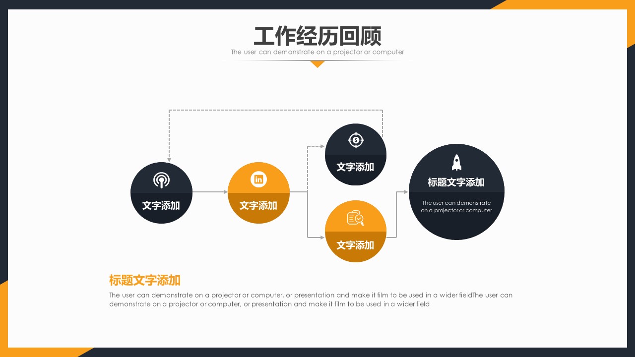 商务.套述职报告170的PPT模板-8/31