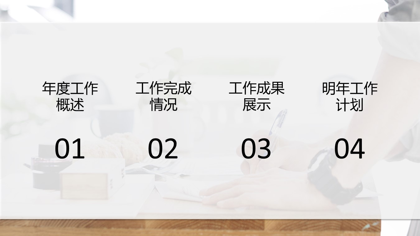 商务.套述职报告460的PPT模板-2/30
