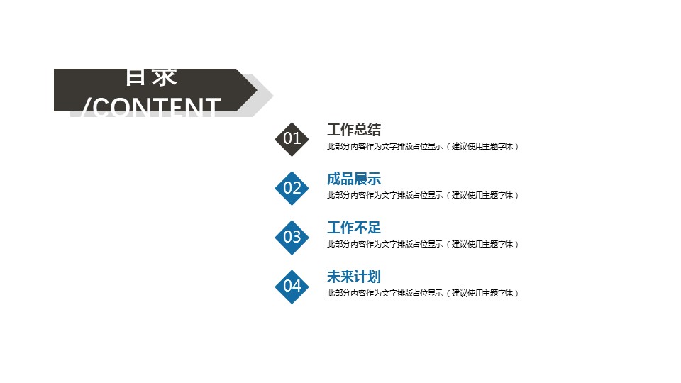 商务.述职报告21782的PPT模板-2/30