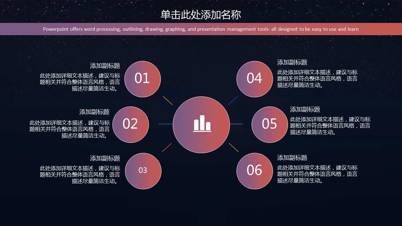 商务.述职报告2205的PPT模板-5/30