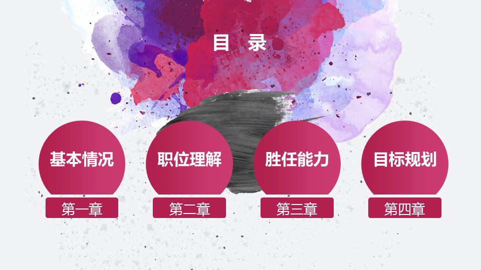 商务.述职报告2221的PPT模板-2/42