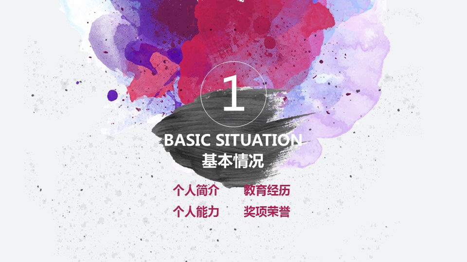 商务.述职报告2221的PPT模板-3/42