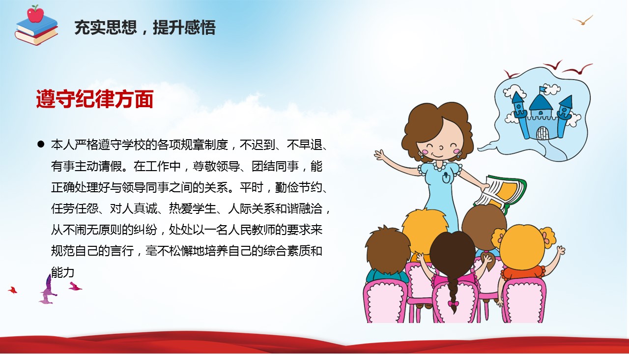 商务.述职报告2235的PPT模板-6/31