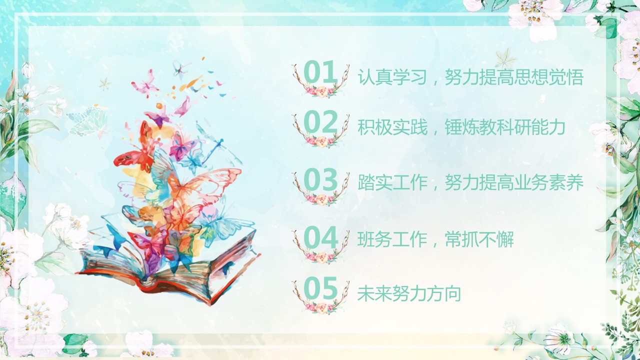商务.述职报告2240的PPT模板-3/30