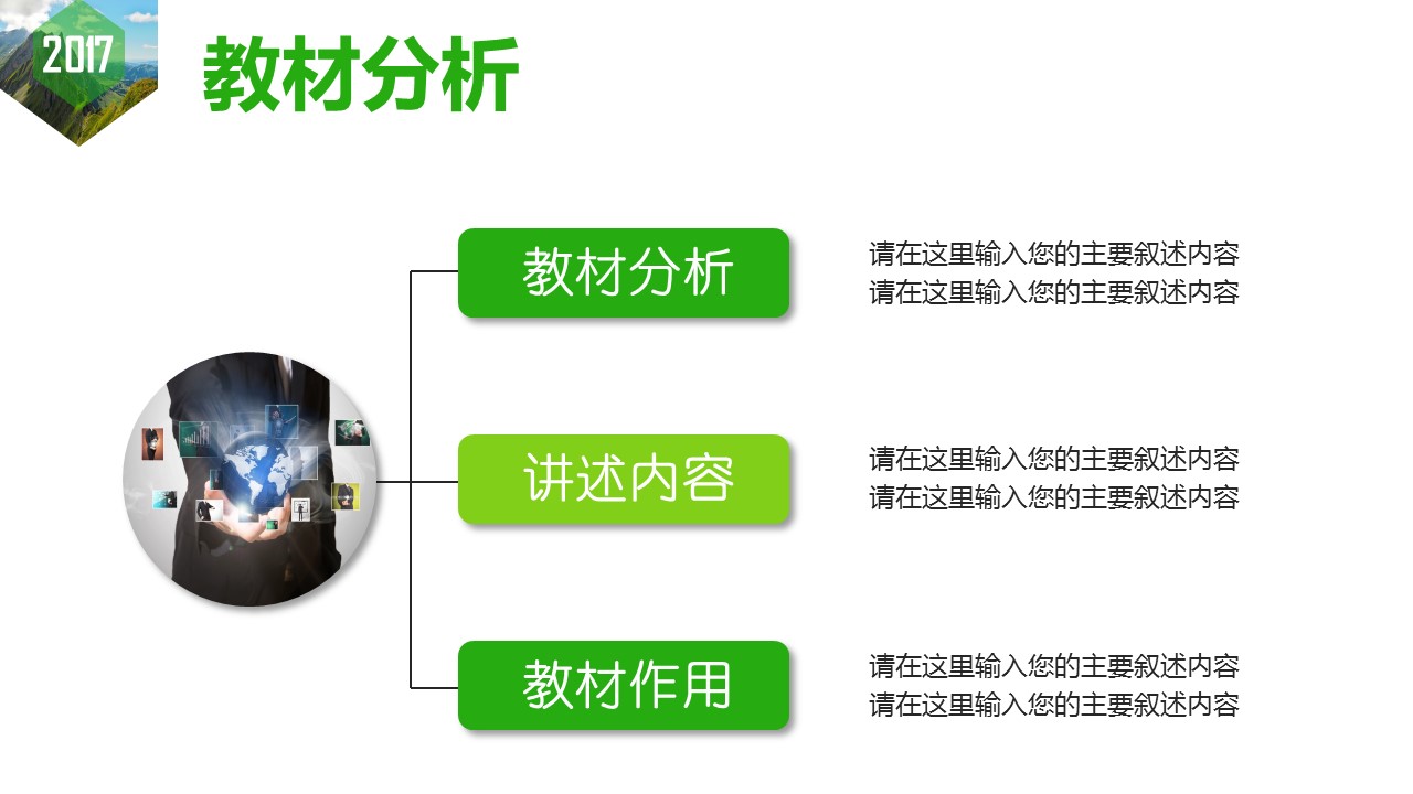 商务.述职报告2261的PPT模板-4/37