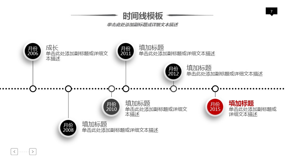 商务.述职报告2316的PPT模板-7/35