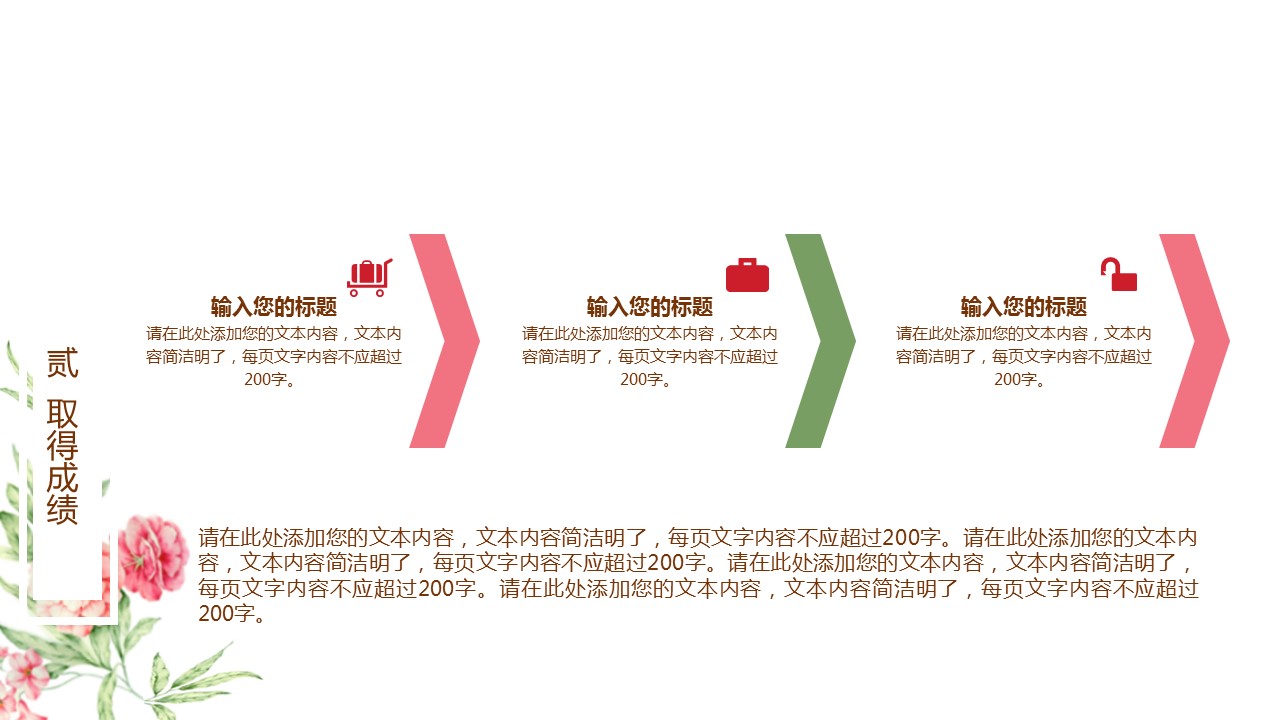商务.述职报告2332的PPT模板-9/29