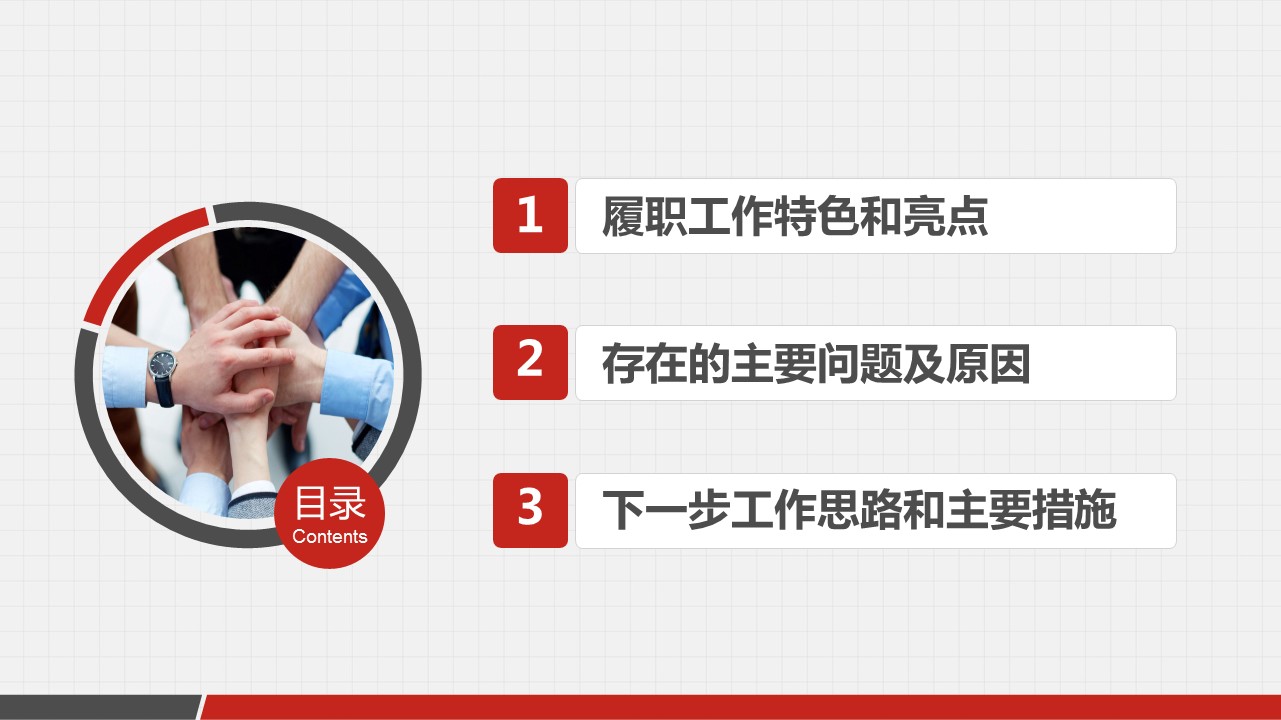 商务.述职报告2333的PPT模板-4/37