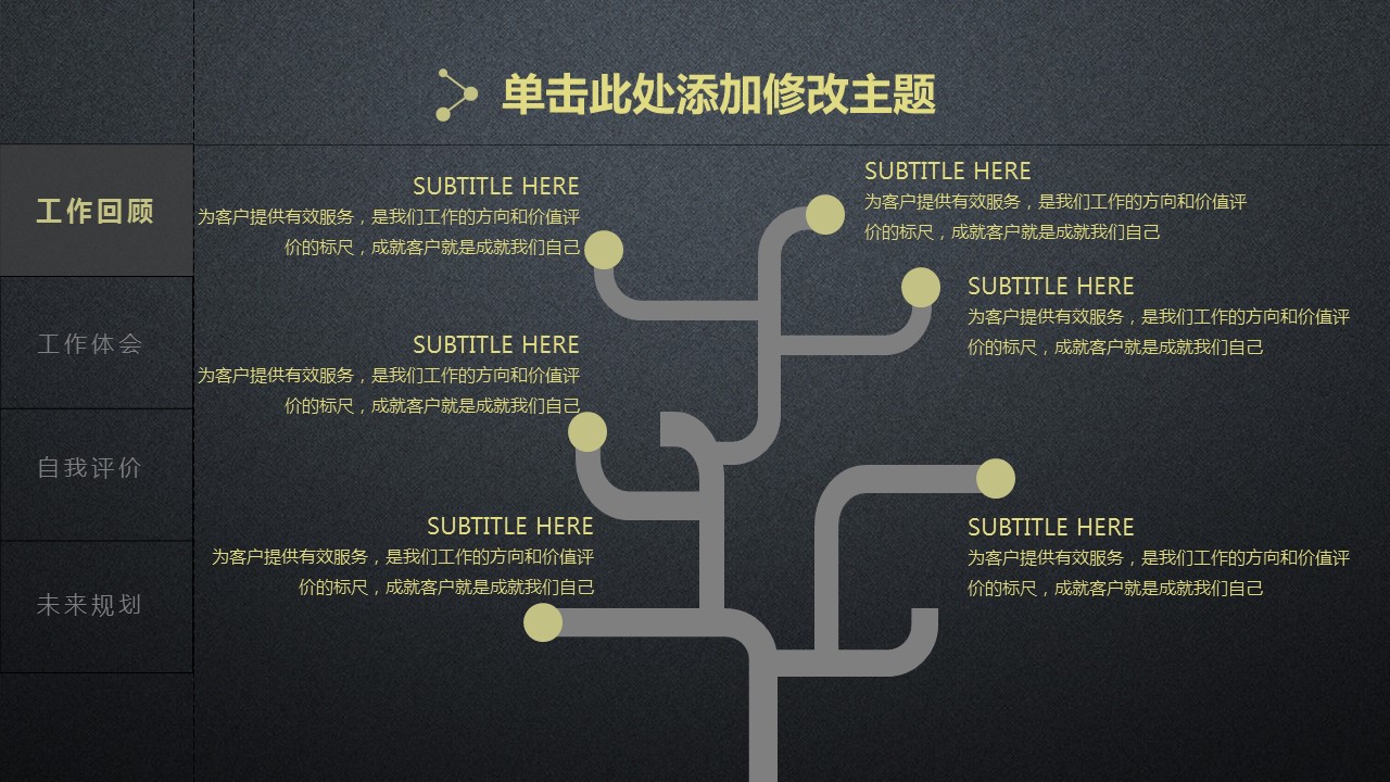 商务.述职报告2335的PPT模板-8/42