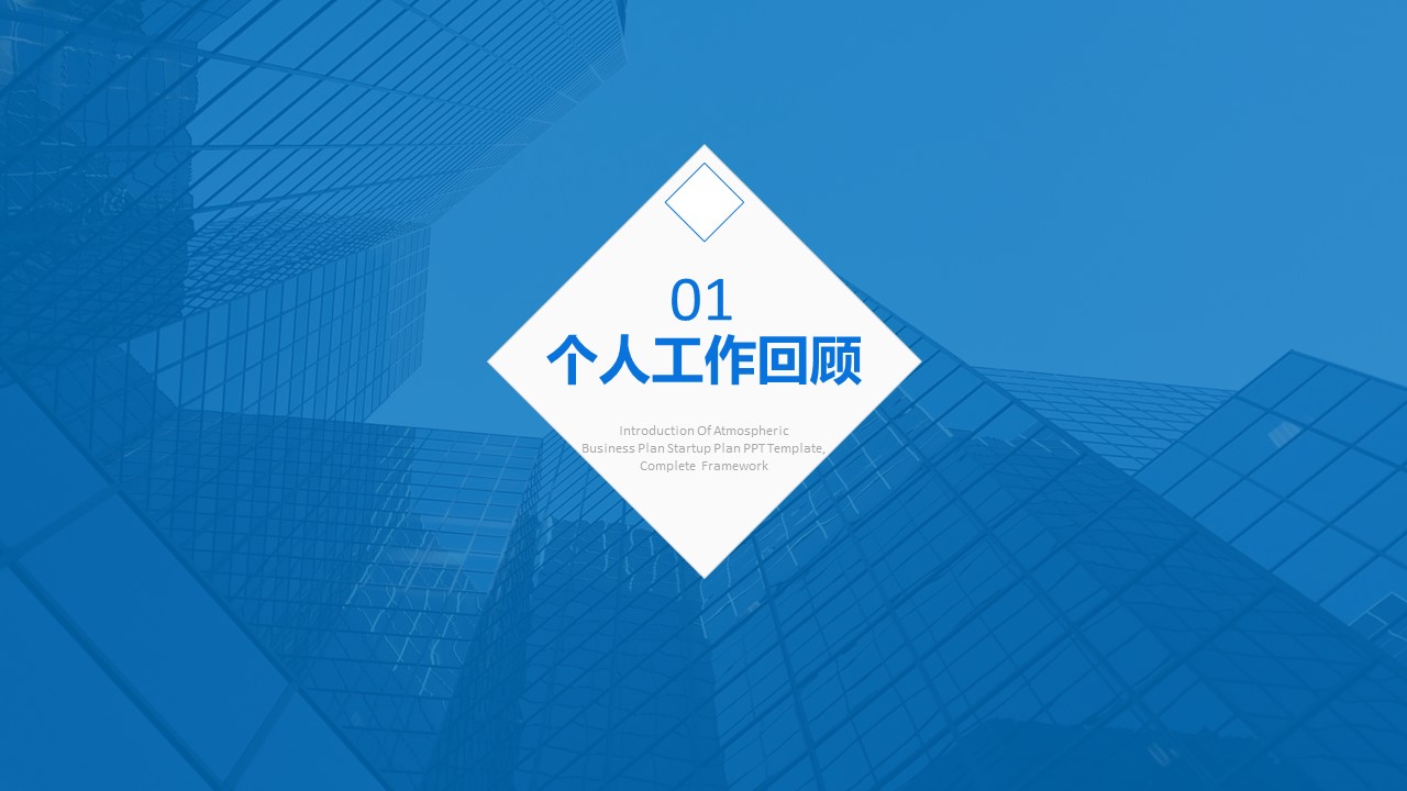 商务.述职报告2337的PPT模板-3/36