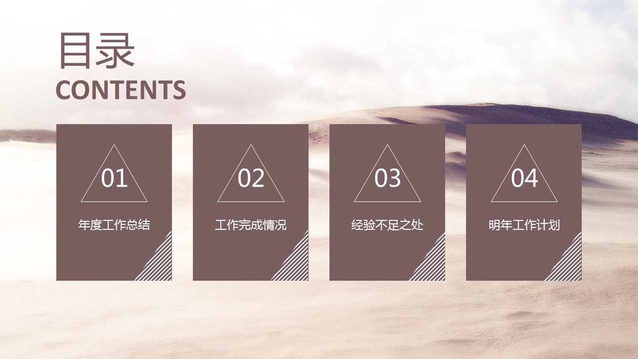 商务.述职报告2339的PPT模板-3/45