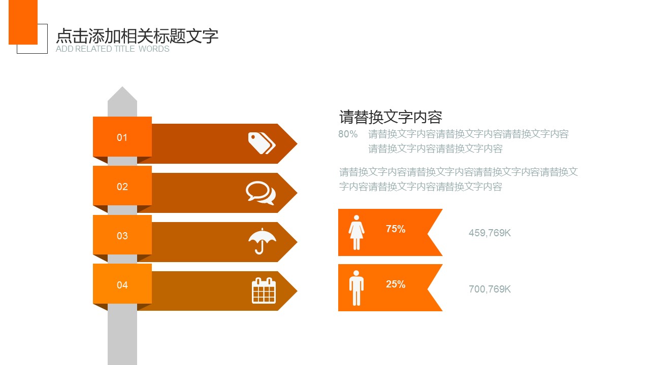 商务.述职报告3112的PPT模板-7/34
