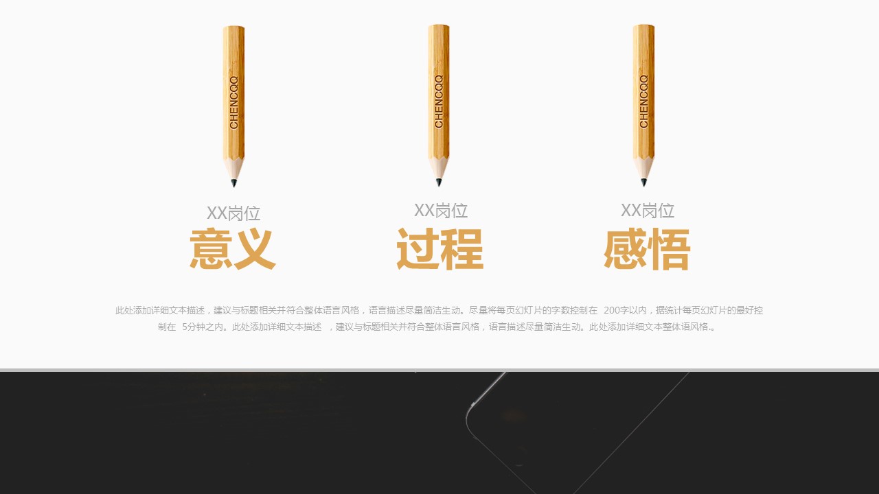 商务.述职报告3116的PPT模板-3/37