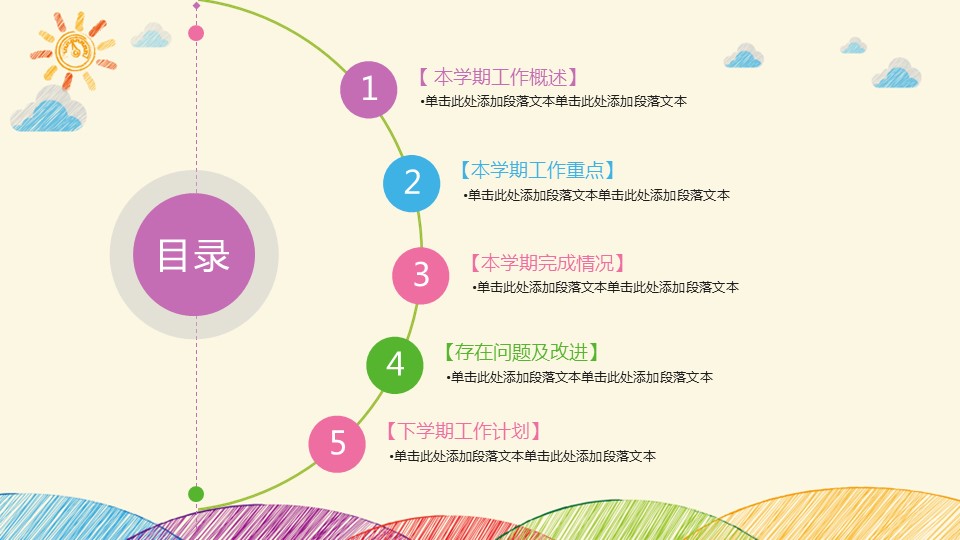 商务.述职报告3130的PPT模板-2/36