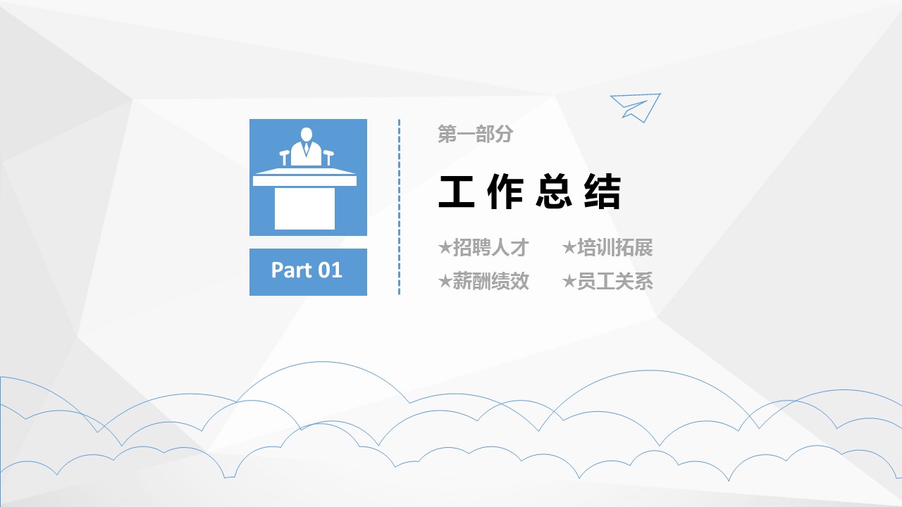 商务.述职报告3148的PPT模板-2/30