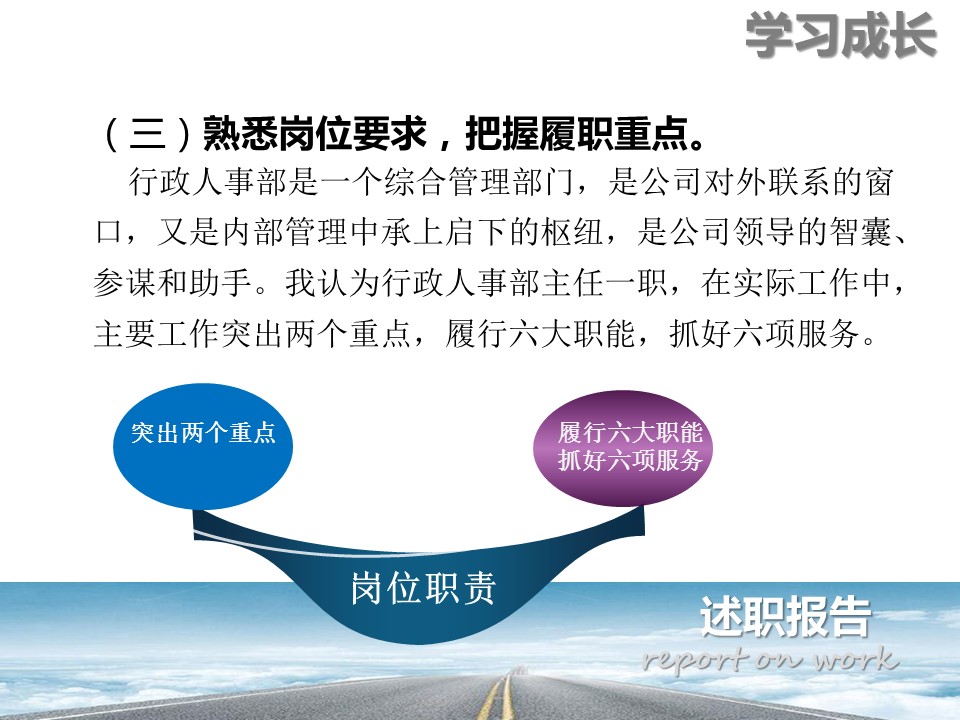 商务.述职报告3150的PPT模板-5/23