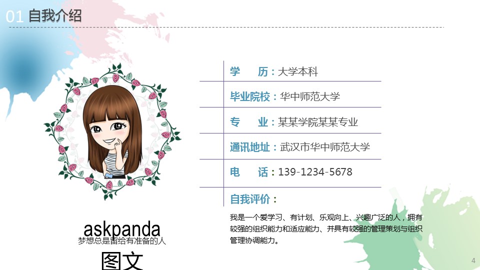 商务.模板源文件简历 2的PPT模板-4/29