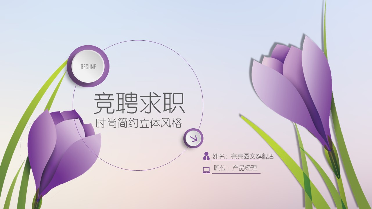 商务.PPT模板源文件求职竞聘 27的PPT模板-1/31