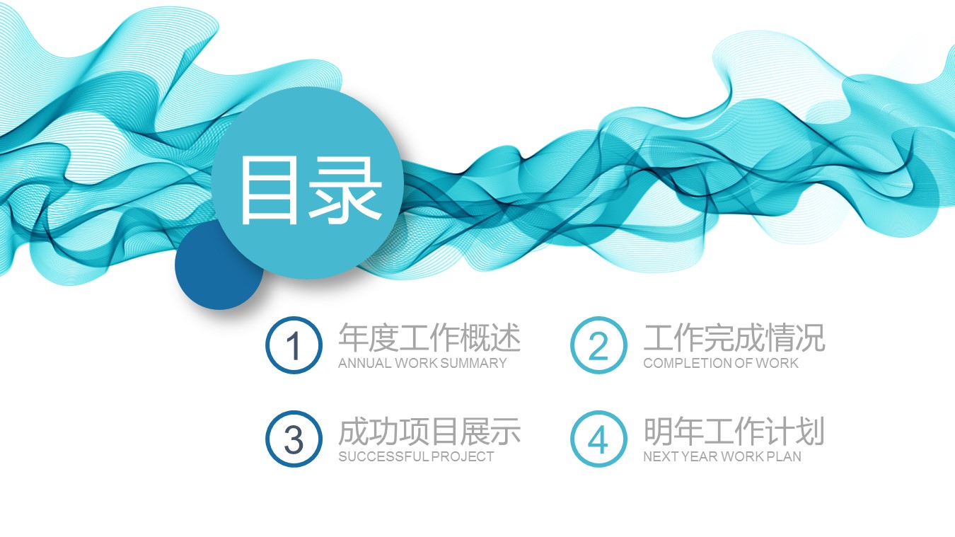 商务.创业融资ppt36755蓝色动感曲线 创业融资 商业计划书PPT的PPT模板-2/27
