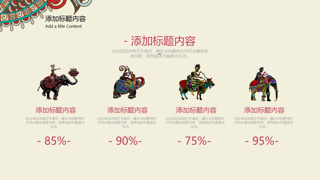 商务.Z178 复古典传统服饰花纹中国风文艺术报告总结汇报 少数民族风PPT模板.PPT模板.1的PPT模板-6/35