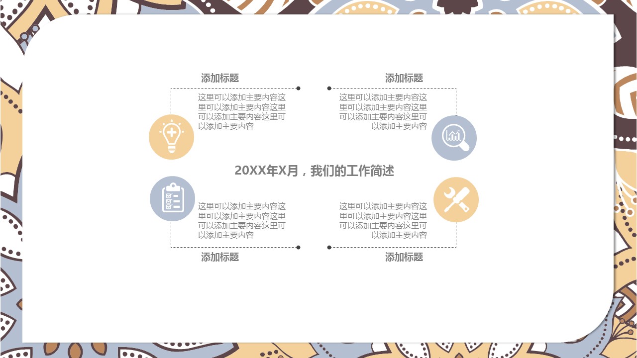 商务.Z178 复古典传统服饰花纹中国风文艺术报告总结汇报 少数民族风PPT模板.PPT模板.13的PPT模板-6/31
