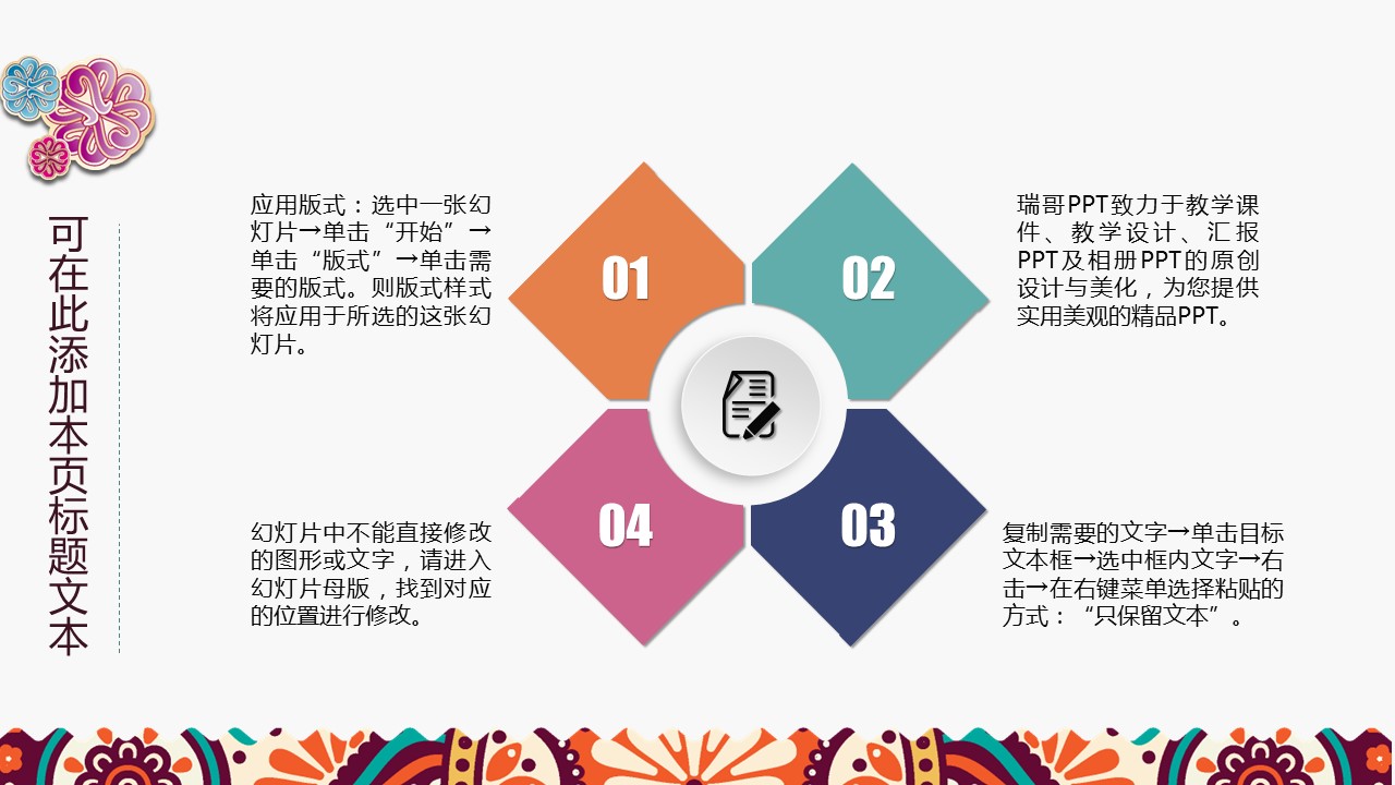 商务.Z178 复古典传统服饰花纹中国风文艺术报告总结汇报 少数民族风PPT模板.PPT模板.20的PPT模板-8/33