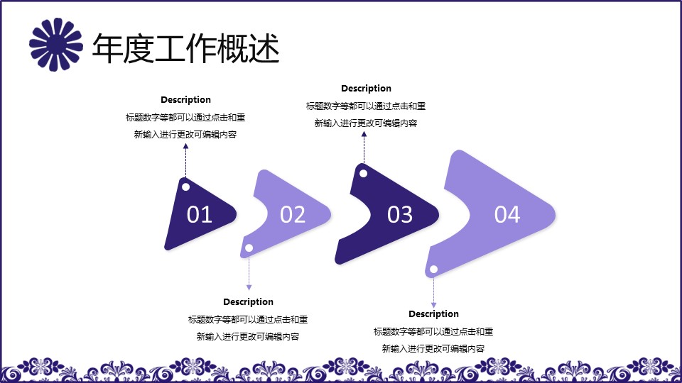商务.Z178 复古典传统服饰花纹中国风文艺术报告总结汇报 少数民族风PPT模板.PPT模板.43的PPT模板-5/28