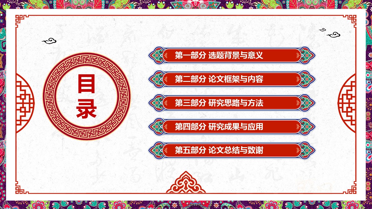 商务.Z178 复古典传统服饰花纹中国风文艺术报告总结汇报 少数民族风PPT模板.PPT模板.64的PPT模板-2/30