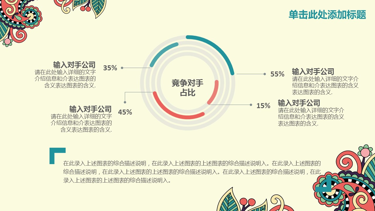 商务.Z178 复古典传统服饰花纹中国风文艺术报告总结汇报 少数民族风PPT模板.PPT模板.73的PPT模板-5/43