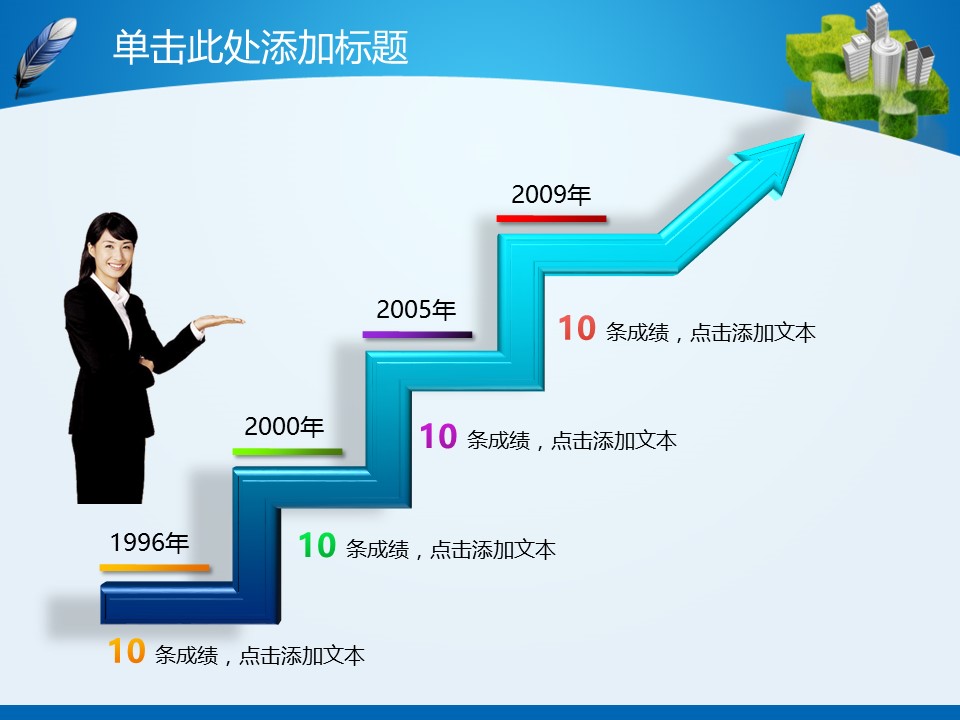 建筑设计.B3 房地产ppt（点击进入下载）.解压版（进入直到可以下载单个ppt）.ppt编号1-81（可以进入单个下载）.27.城市建筑工程装潢房产业绩报告总结模板的PPT模板-6/47