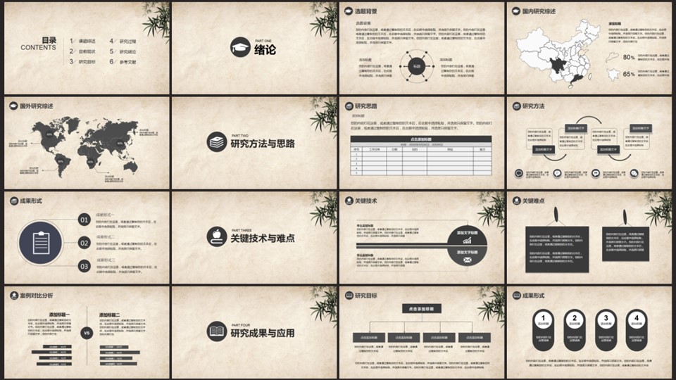 图文-中国风PPT 85个.中国风 60 图文的PPT模板-4/27