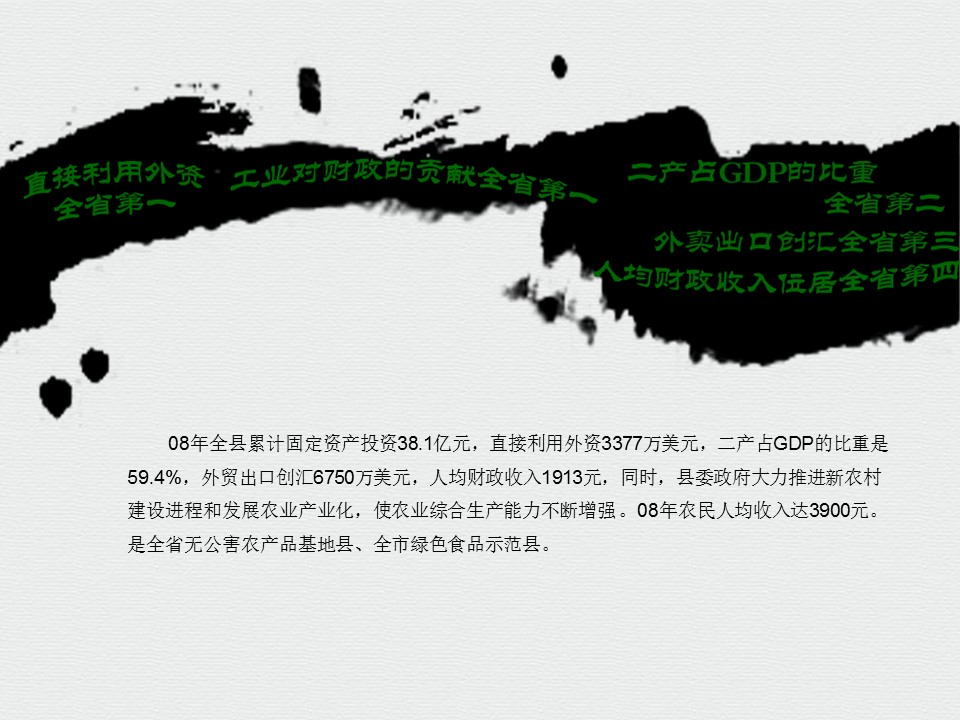 详情描述用 中国风更新版模板.047 水墨风格城市简介的PPT模板-8/60
