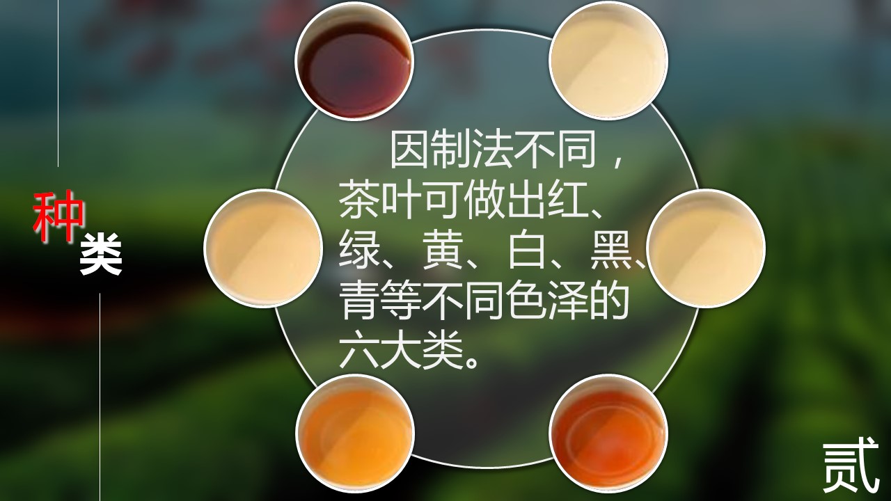 详情描述用 中国风更新版模板.122 中国茶艺的PPT模板-4/12