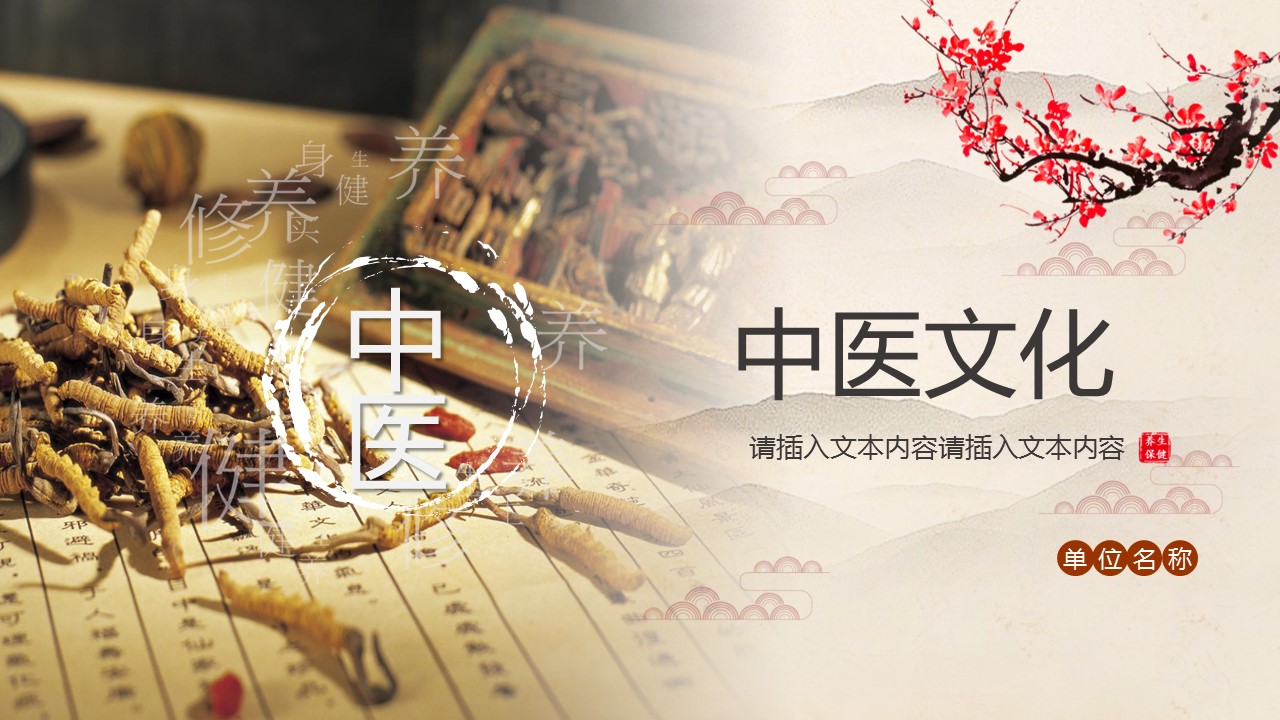 中药医学PPT（二选一）.B197-中药医学PPT.PPT文件及预览图.21的PPT模板-1/30