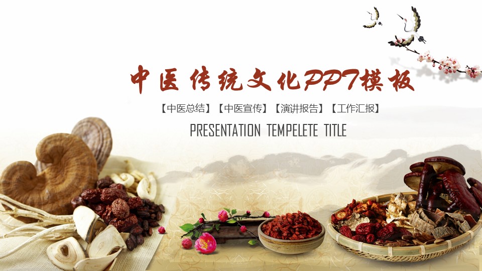 中药医学PPT（二选一）.B197-中药医学PPT.PPT文件及预览图.79的PPT模板-1/30